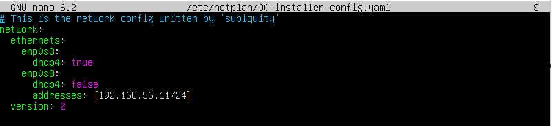 Netplan 00 installer config yaml